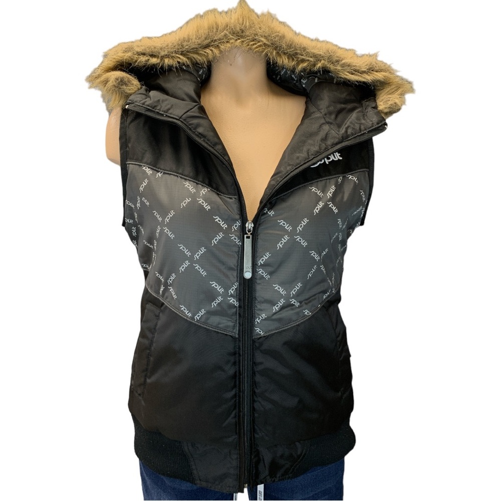 Split Faux Fur Size L
